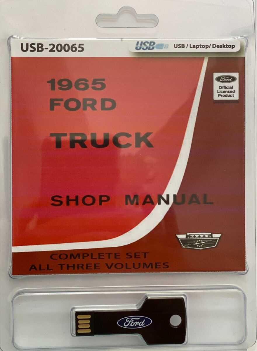 1965 ford f100 repair manual