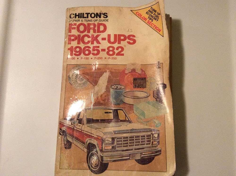 1966 ford f100 repair manual