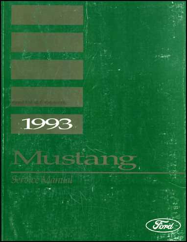 1967 mustang repair manual