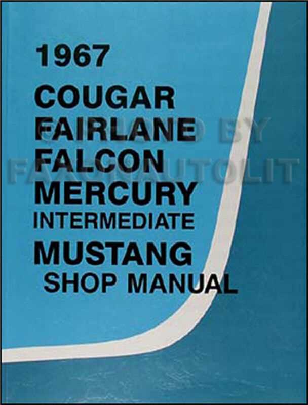 1967 mustang repair manual