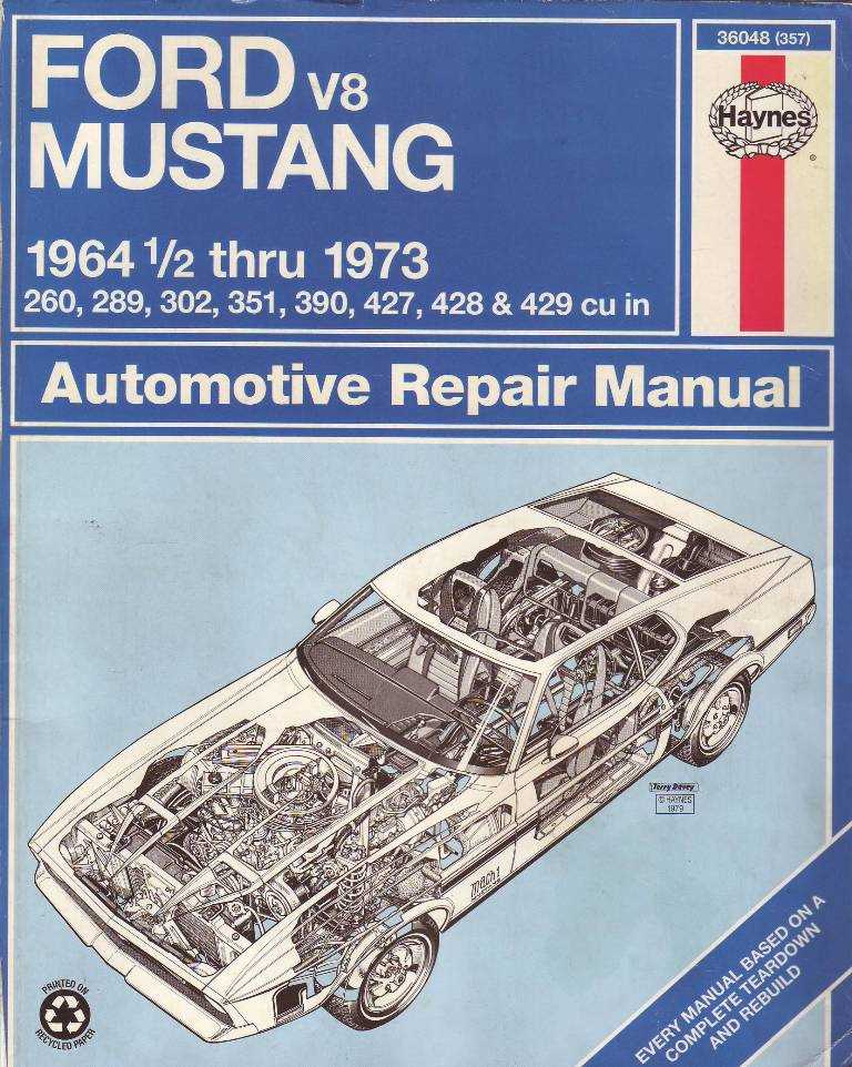 1967 mustang repair manual