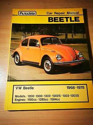 1968 vw beetle repair manual