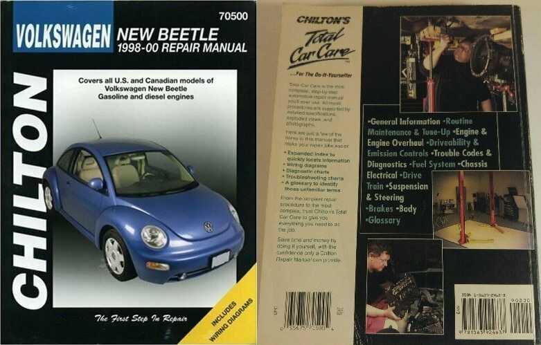 1968 vw beetle repair manual