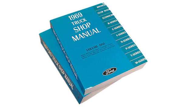 1969 ford bronco repair manual