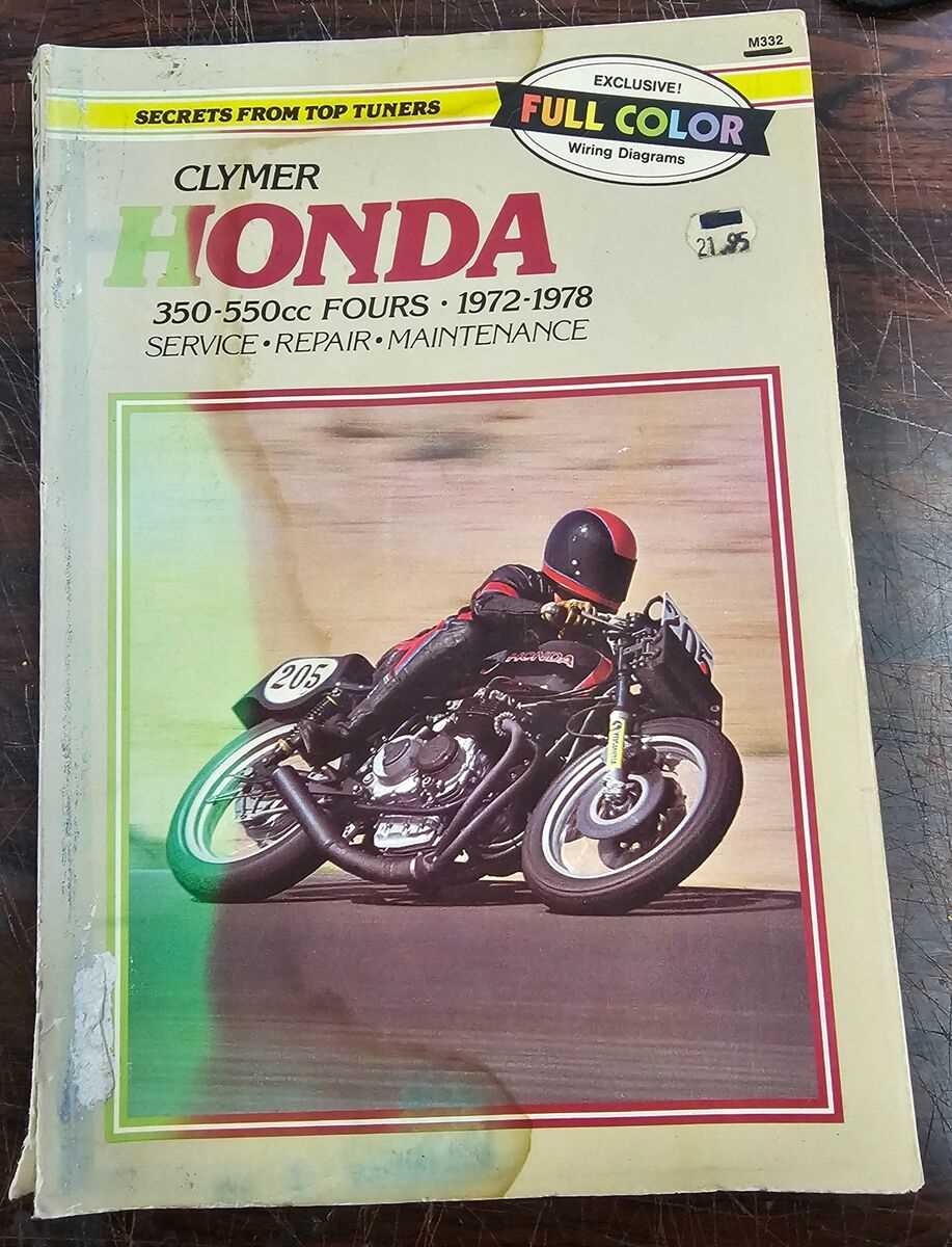 1972 honda cb350 repair manual