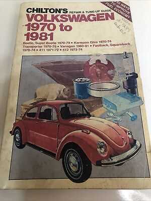 1973 vw super beetle repair manual