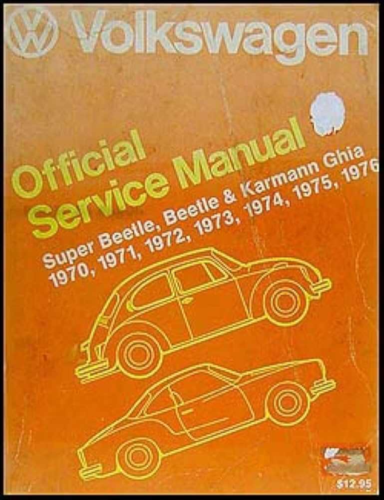 1974 vw beetle repair manual