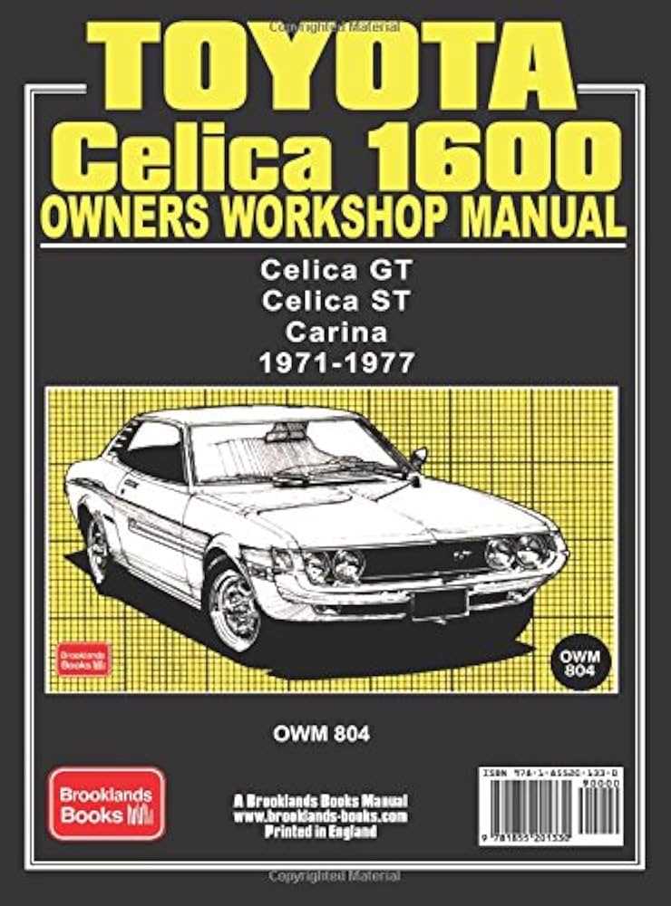 1977 toyota celica repair manual