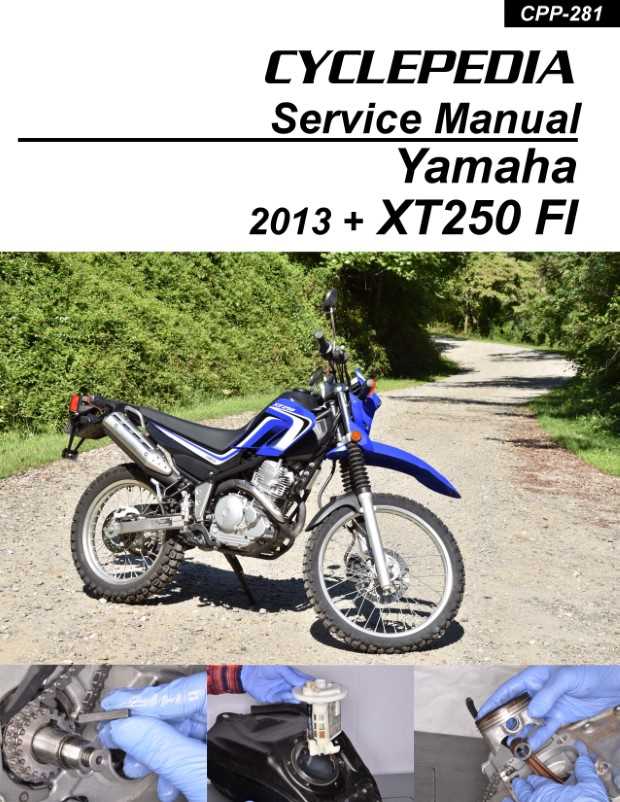 1980 yamaha xt250 repair manual