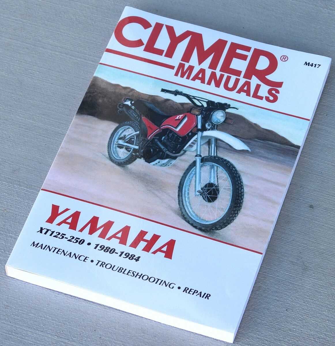 1980 yamaha xt250 repair manual