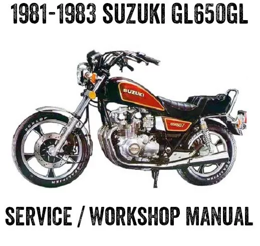 1982 suzuki gs1100e repair manual