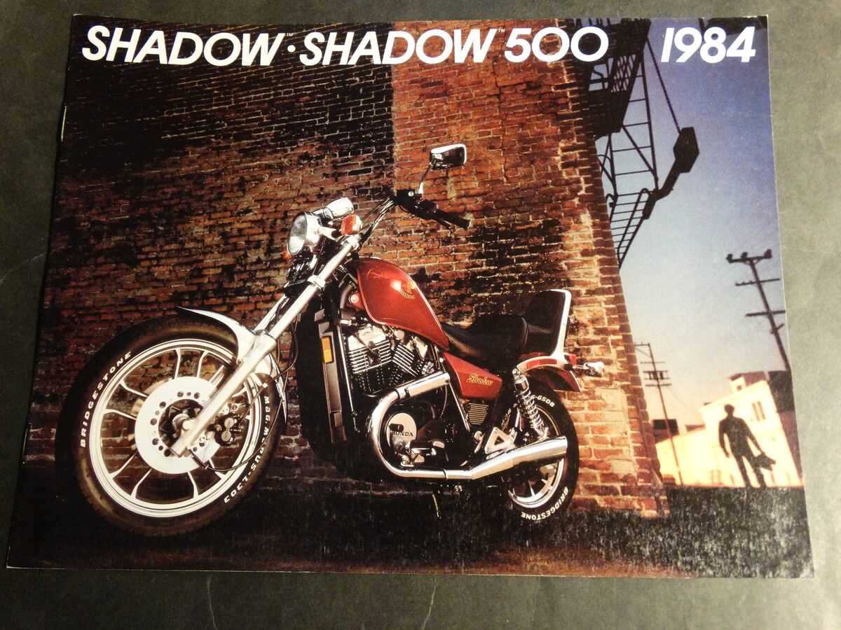 1984 honda shadow 500 repair manual