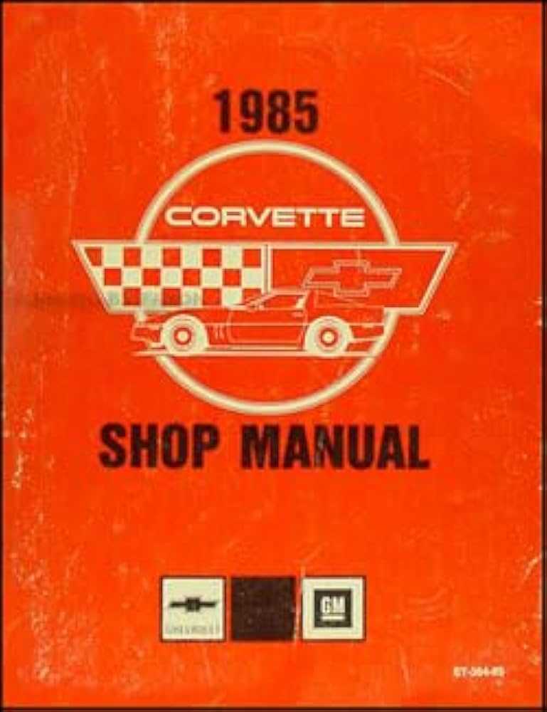 1985 corvette repair manual