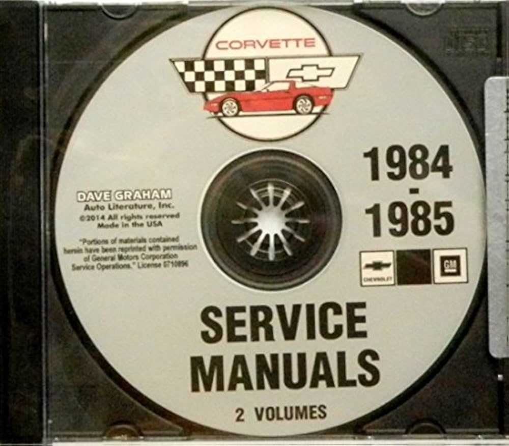 1985 corvette repair manual