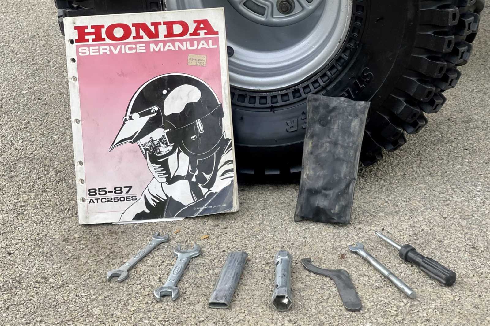 1985 honda 250es big red repair manual