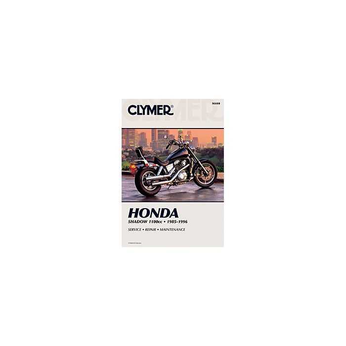 1985 honda shadow repair manual