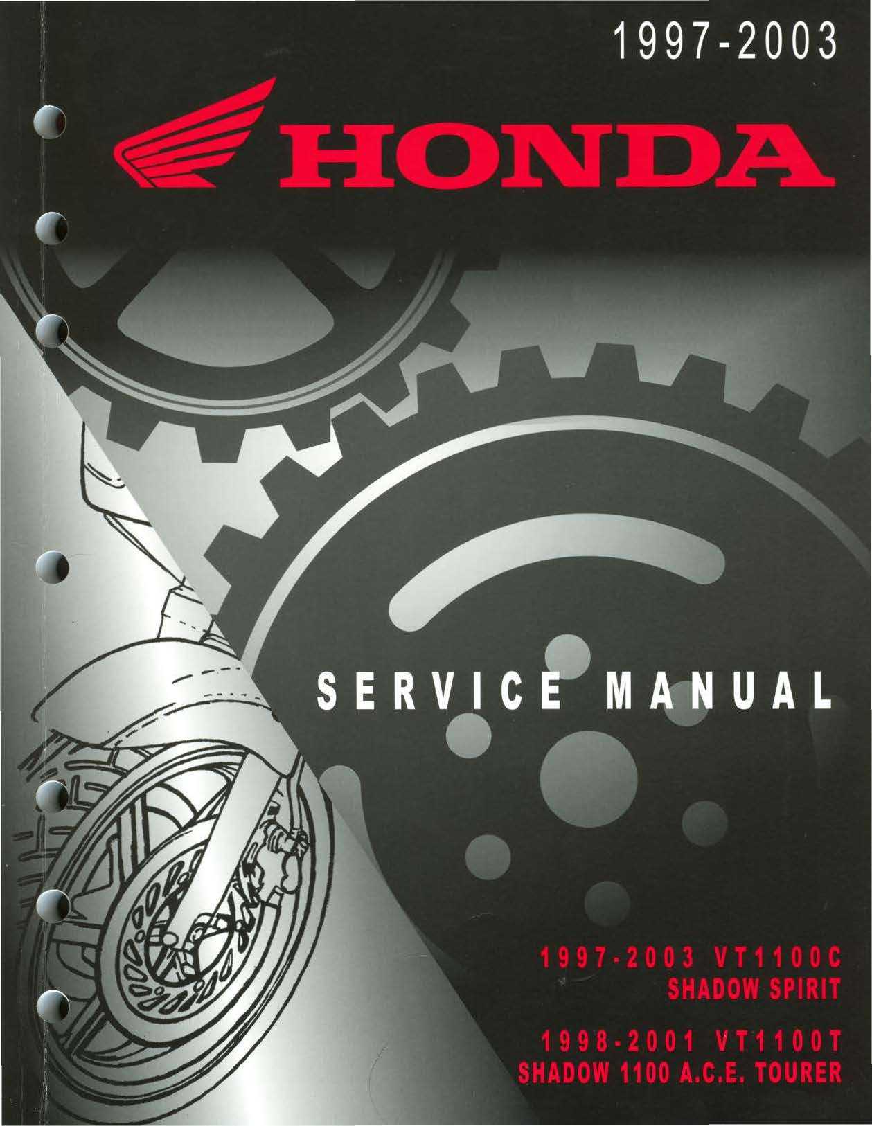 1985 honda shadow repair manual