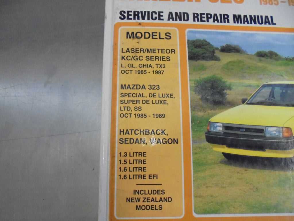 1985 toyota corolla repair manual