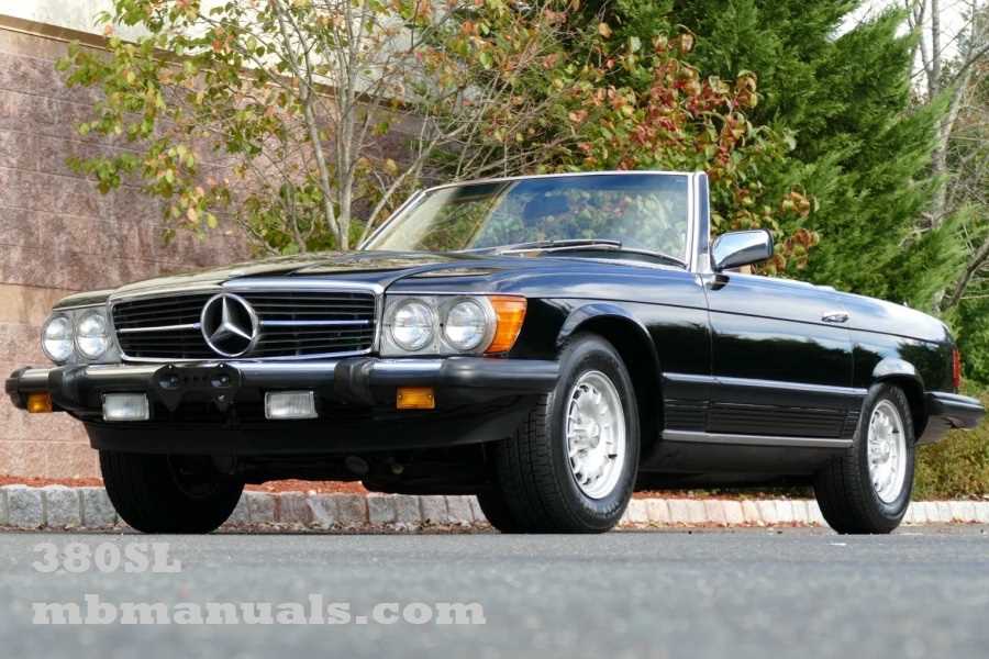 1985 mercedes 380sl repair manual