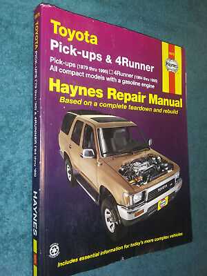 1985 toyota pickup repair manual