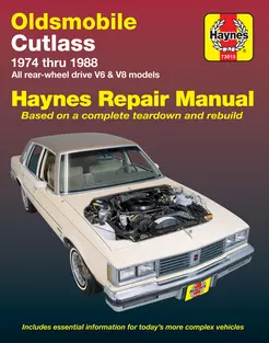 1986 oldsmobile cutlass repair manual