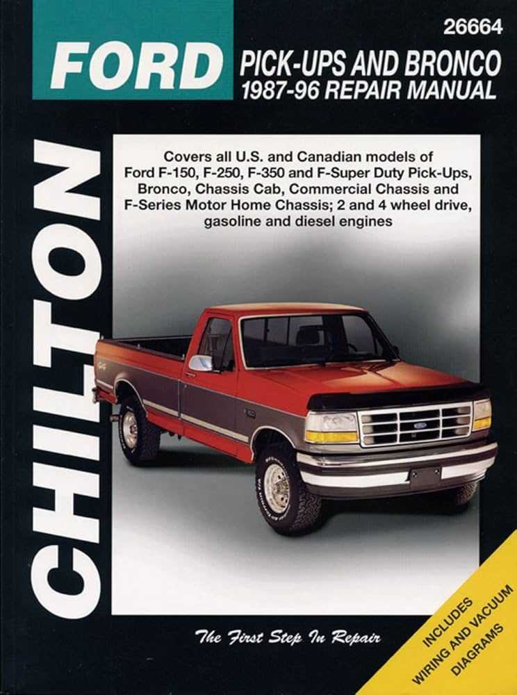 1987 ford f250 repair manual