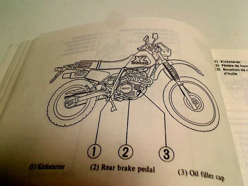 1987 honda 250x repair manual