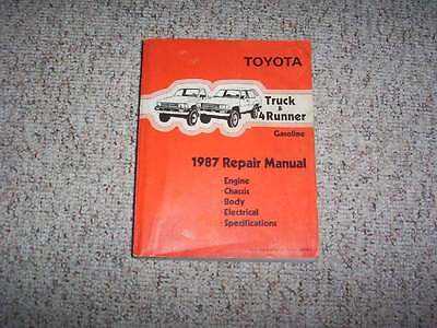 1987 toyota pickup repair manual