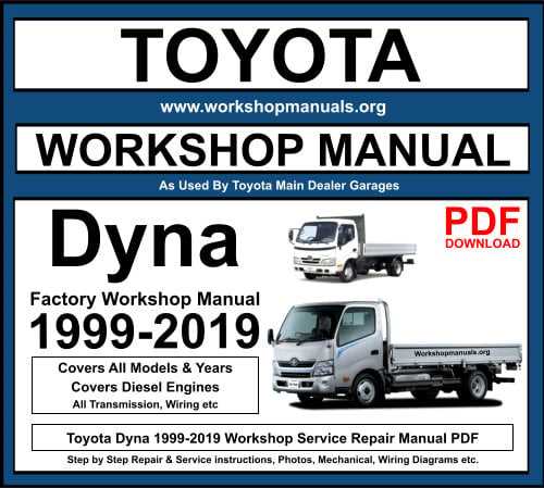 1987 toyota pickup repair manual