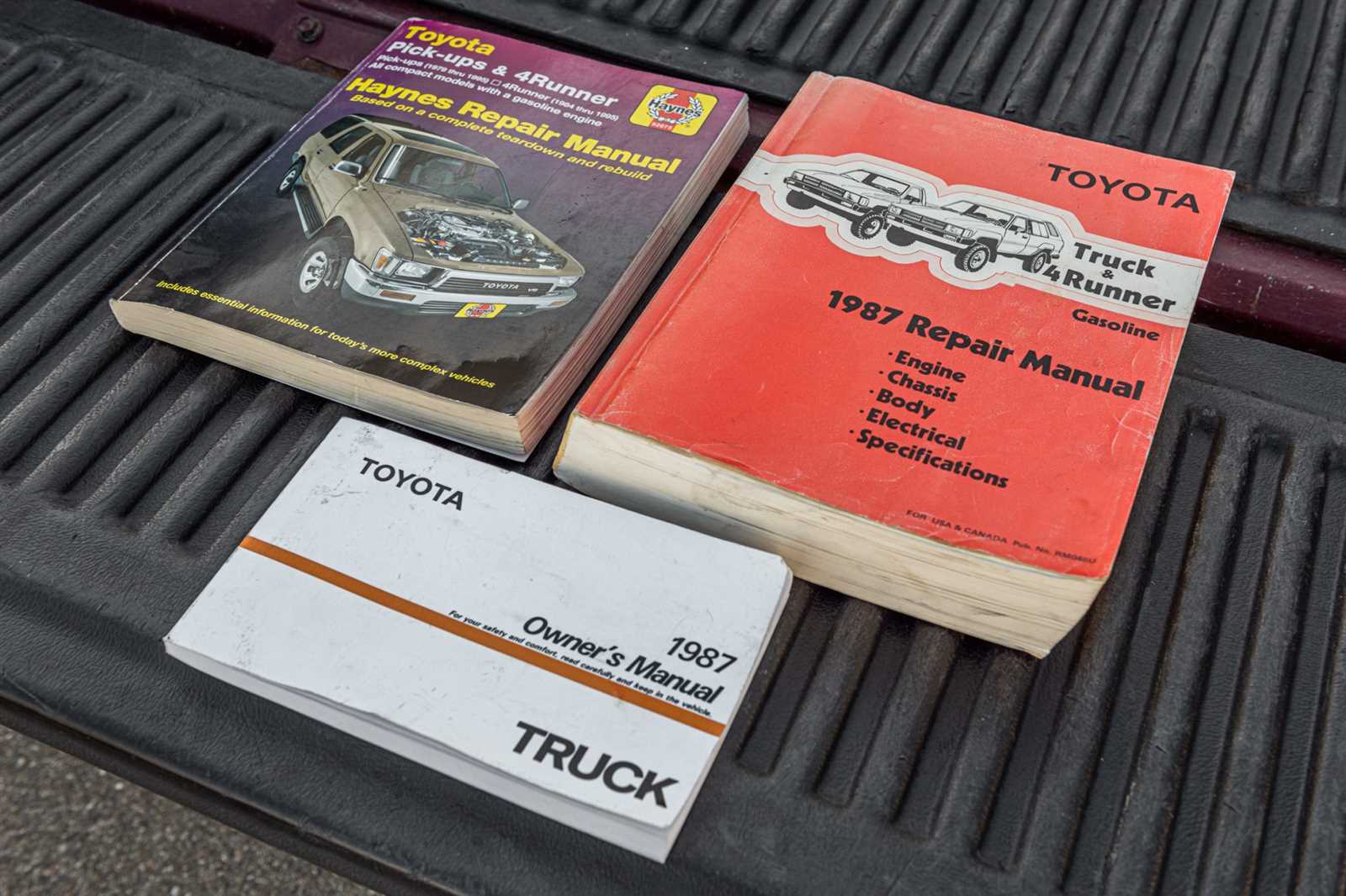 1987 toyota pickup repair manual