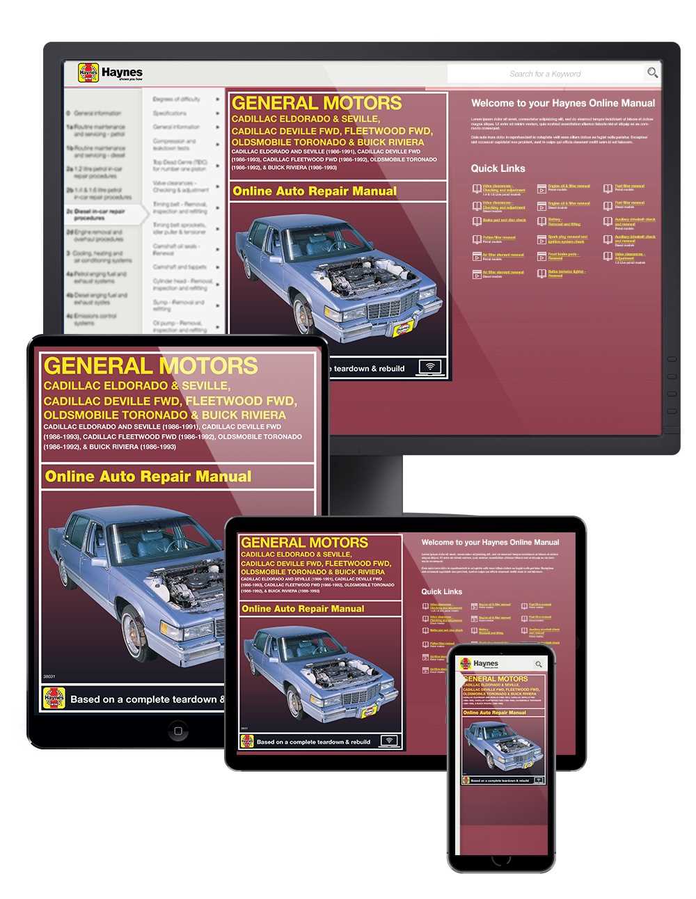 1988 cadillac deville repair manual