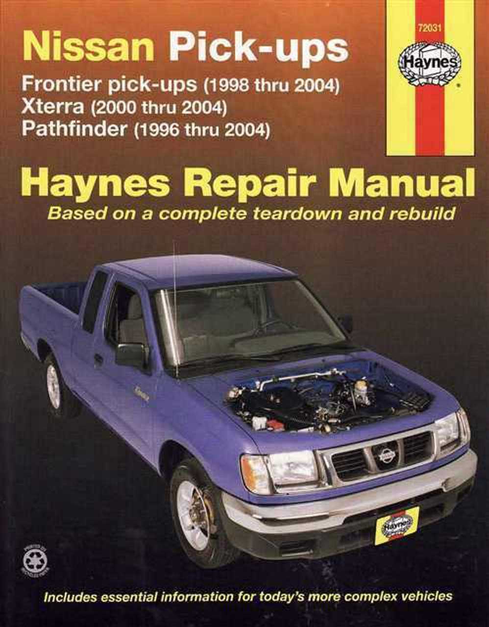 1988 nissan pathfinder repair manual