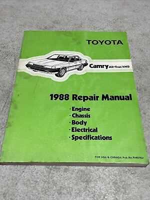 1988 toyota camry repair manual