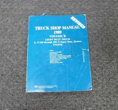 1989 ford f250 repair manual