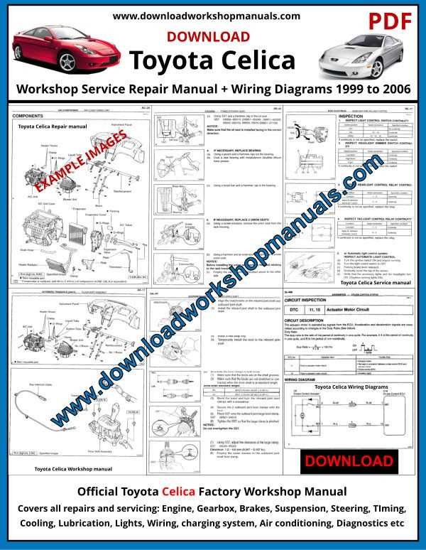 1989 toyota celica repair manual