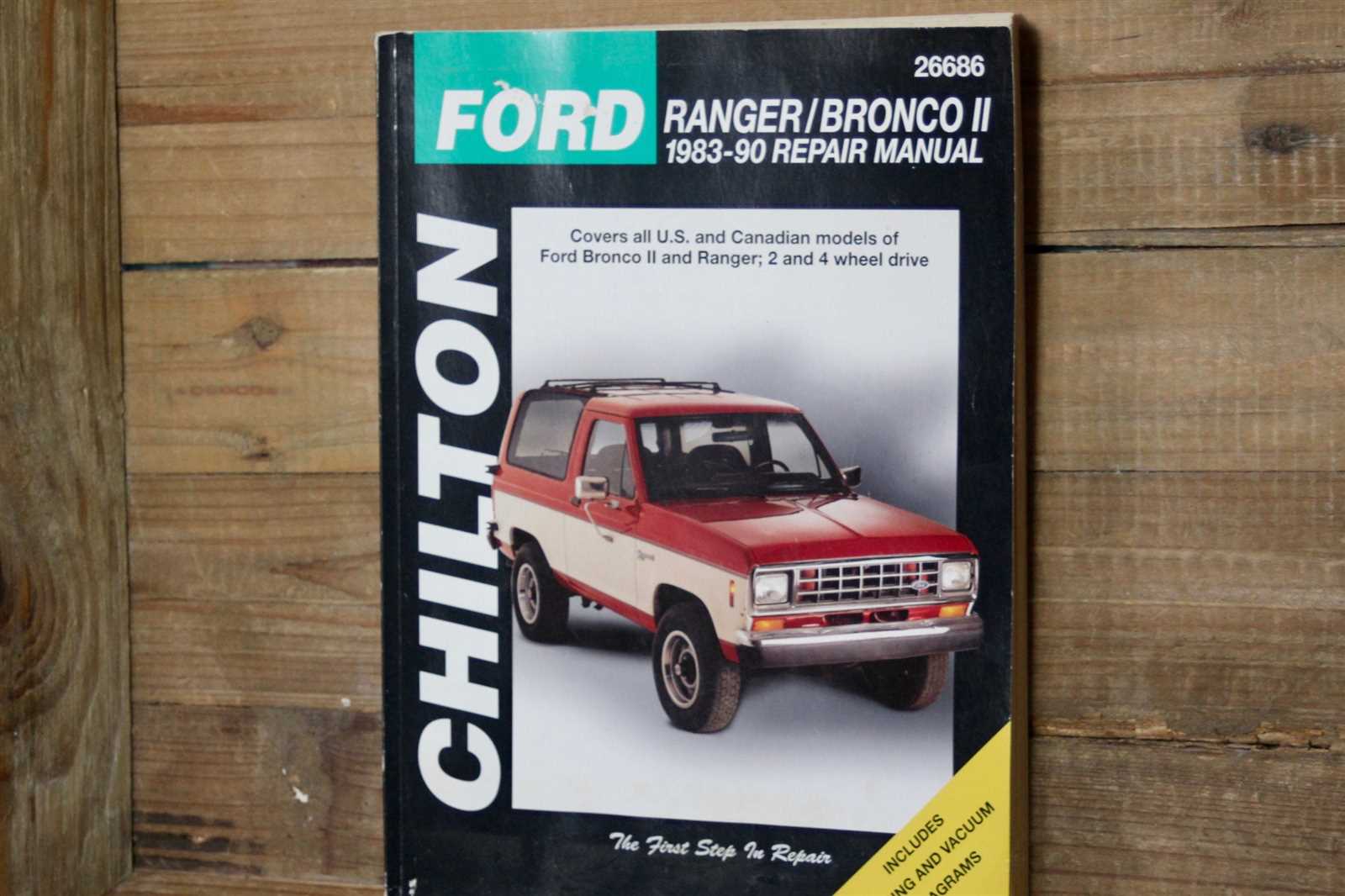 1989 ford bronco repair manual