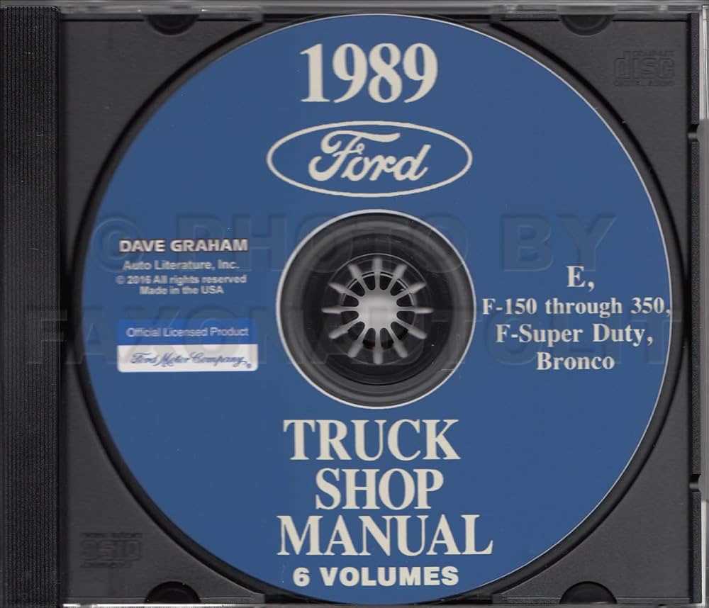 1989 ford f150 repair manual