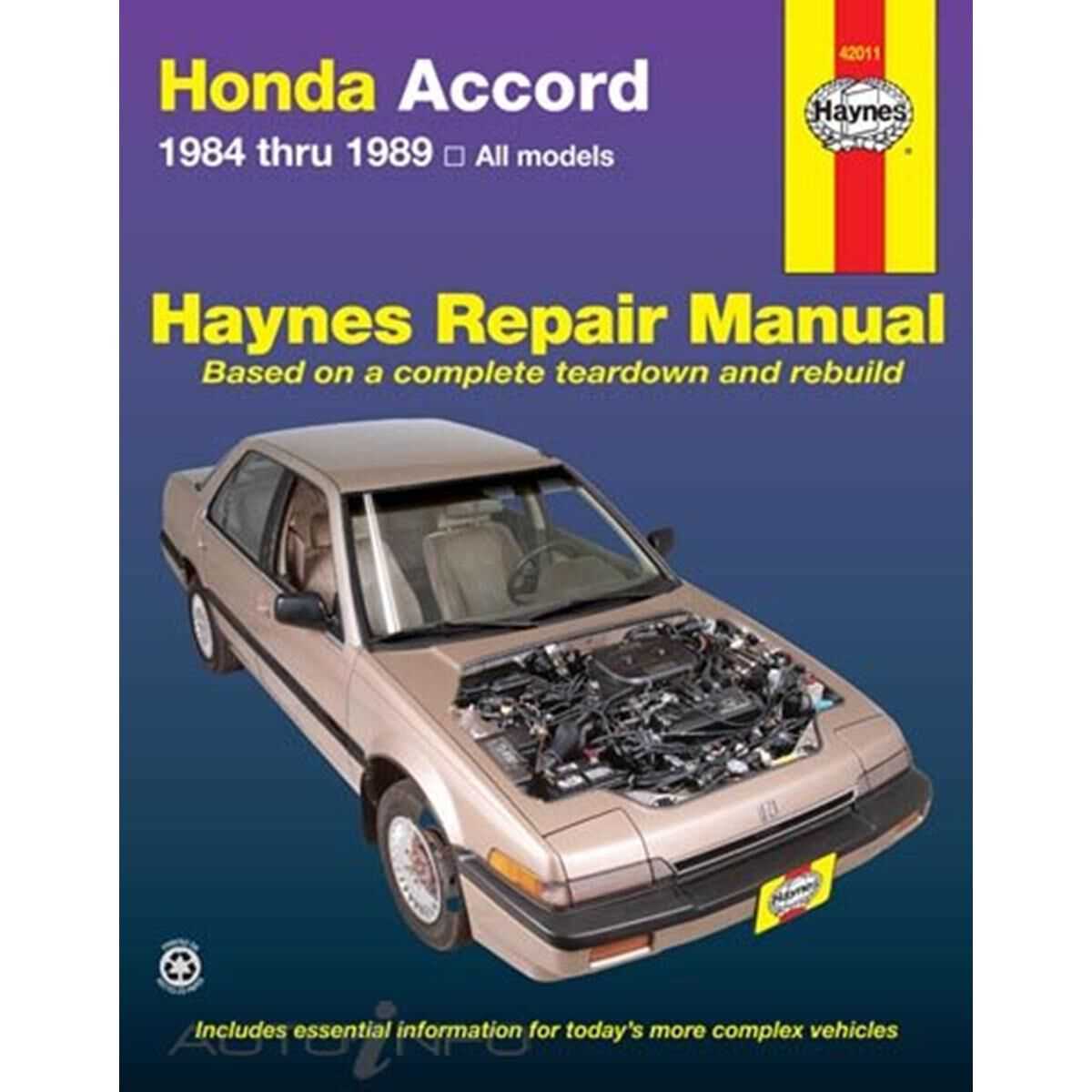 1989 honda accord repair manual