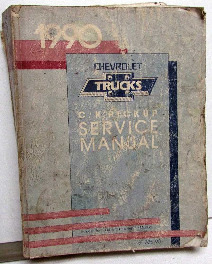 1990 chevy truck repair manual