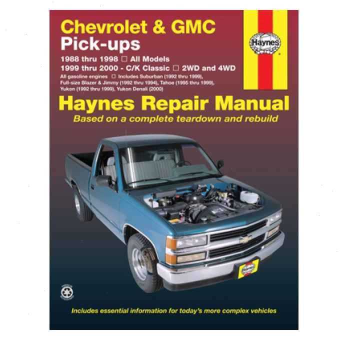 1990 chevy truck repair manual