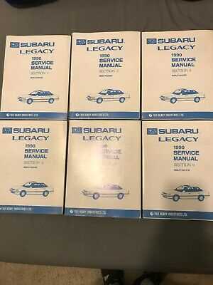 1990 subaru legacy repair manual