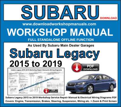 1990 subaru legacy repair manual