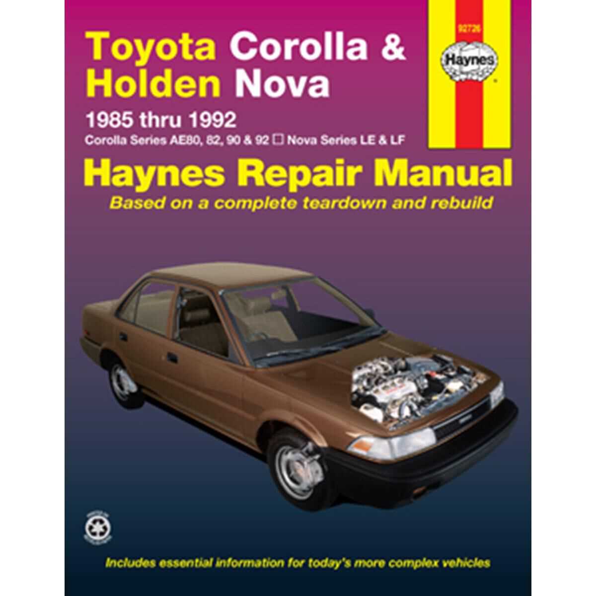 1990 toyota corolla repair manual