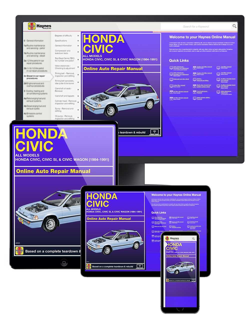 1990 honda civic repair manual