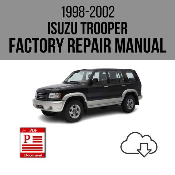 1990 isuzu trooper repair manual