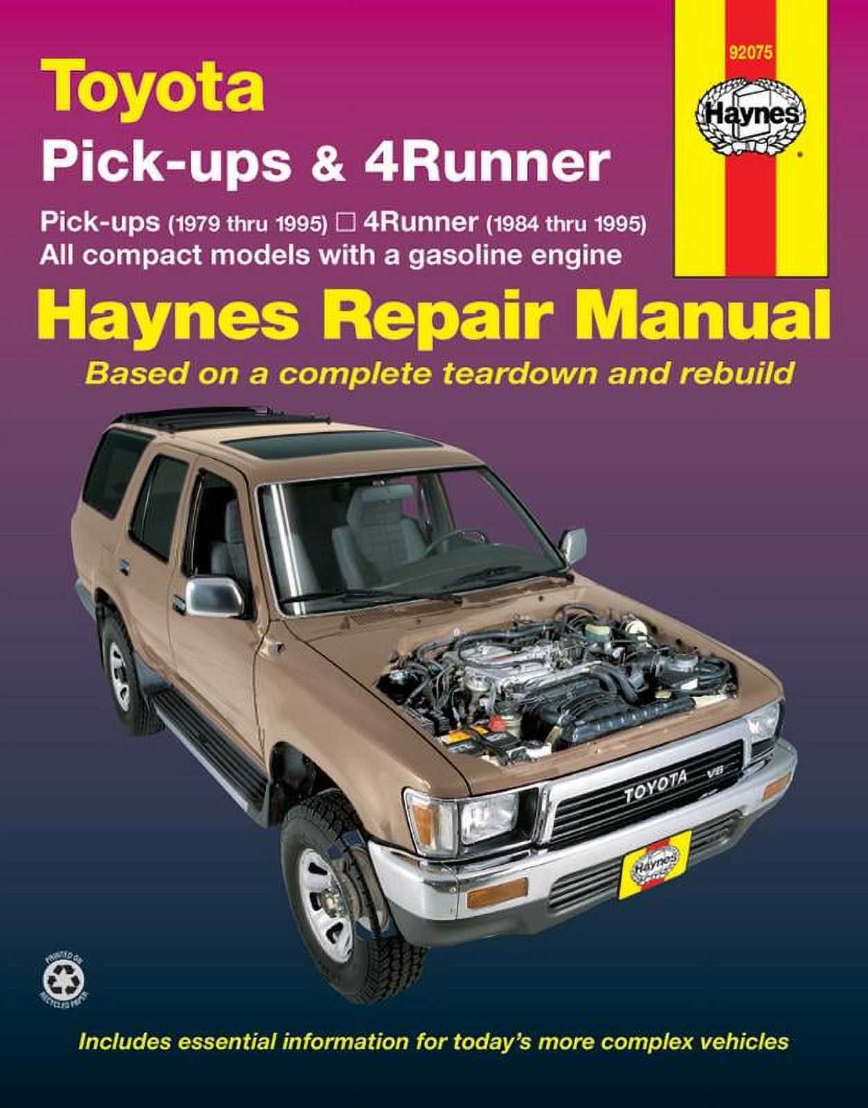 1990 toyota camry repair manual