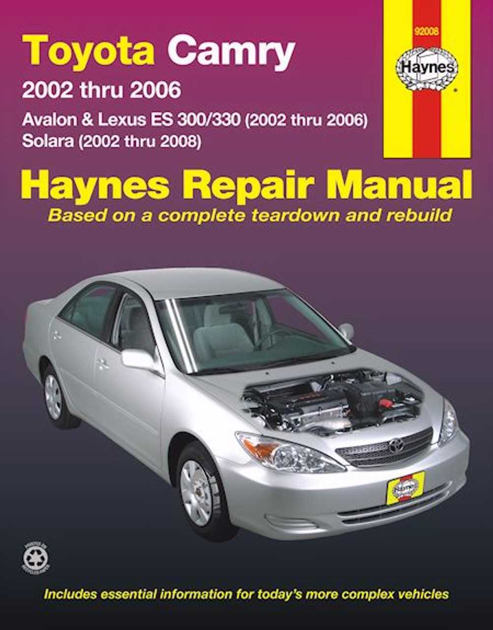 1990 toyota camry repair manual