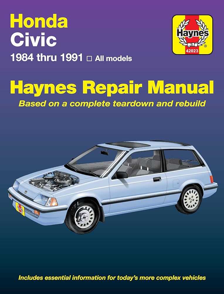 1991 honda civic repair manual