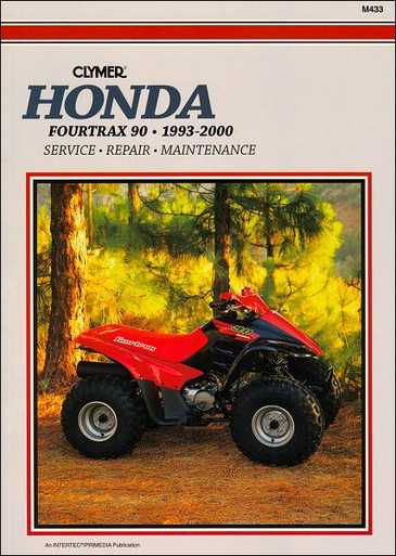 1991 honda fourtrax 300 repair manual