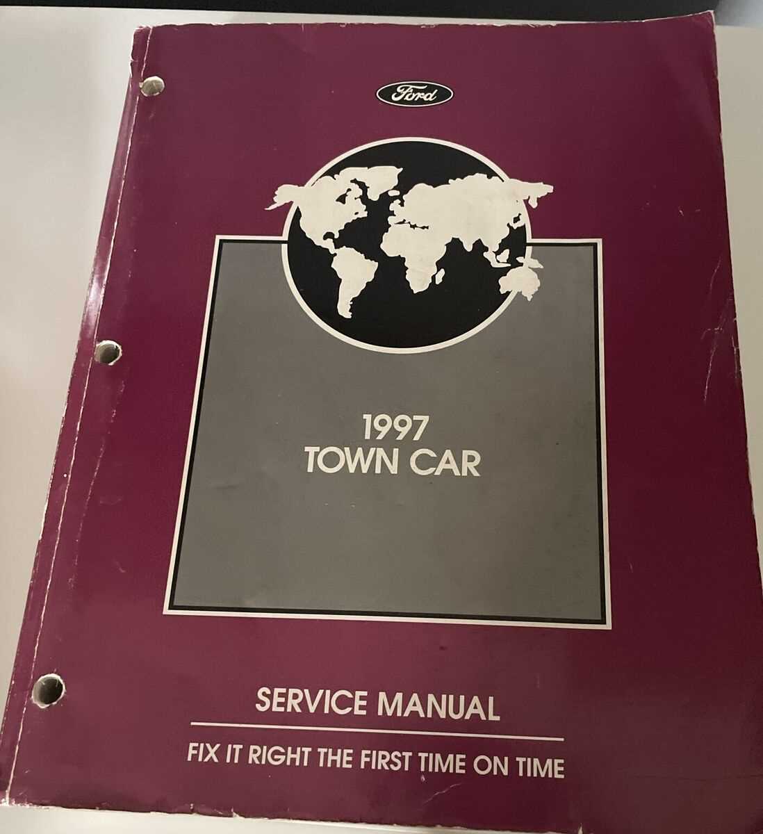 1991 lincoln town car repair manual